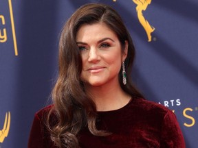 2018 Creative Arts Emmy Awards - Day 1 Arrivals held at the Microsoft Theatre in Los Angeles, California.  Featuring: Tiffani Thiessen. Adriana M. Barraza/WENN.com