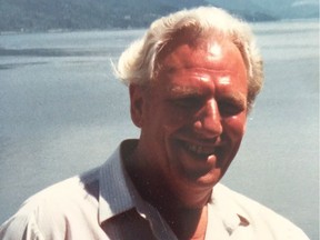 Len Dykhuizen, 55-years-old is shown in this undated RCMP handout photo. The search for a small plane from Alberta missing in the Clearwater area of British Columbia has instead turned up a small plane that disappeared in 1987.