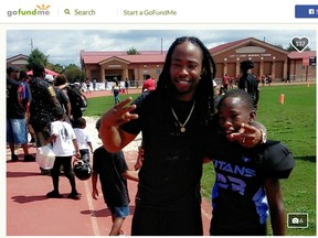 12-year-old Melquan Robinson, right, is pictured in this image taken from a GoFundMe page set up for his family. (GoFundMe)