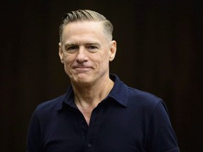 Canadian rock star Bryan Adams appears as a witness at a Standing Committee on Canadian Heritage in Ottawa on Tuesday, Sept. 18, 2018. Adams and Jann Arden have joined CTV's singing competition "The Launch."