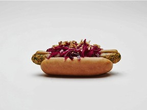 The new veggie dog is available at IKEA's snack shop starting Oct. 3.