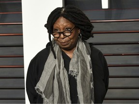 This Feb. 28, 2016, file photo, shows Whoopi Goldberg at the Vanity Fair Oscar Party in Beverly Hills, Calif.