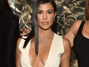 Kourtney Kardashian poses for portrait at the VIP Exhibit Preview for "Street Dreams" on November 16, 2018 in West Hollywood, California.