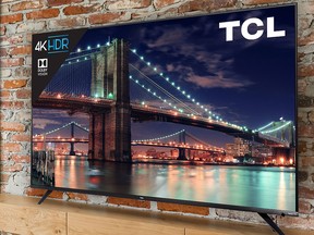 TCL's 6-Series 4K Ultra HD smart LED television.