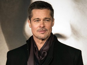 In this Nov. 21, 2016 file photo, Brad Pitt appears at the premiere of "Allied" in London. (Vianney Le Caer/Invision/AP, File)