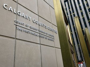 File pic of Calgary Courts in Calgary on Monday Nov. 26, 2018.