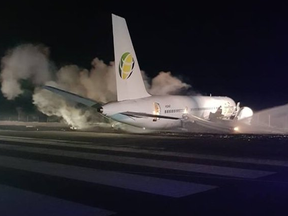 Fly Jamaica 757 crash landed while being Toronto bound on Nov. 9.