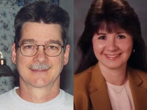 Randy and Paula Dodge are seen in this undated combination handout photo. A Newfoundland woman is pleading for help finding missing family members from the California town of Paradise, a fire-ravaged community at the epicentre of the deadliest wildfire in the state's history.