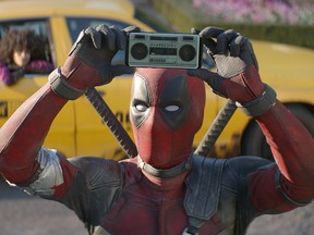 This image released by Twentieth Century Fox shows Ryan Reynolds in a scene from "Deadpool 2." (Twentieth Century Fox via AP, File)