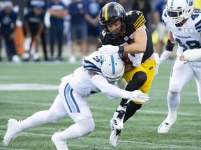 Tiger-Cats’ Luke Tasker feels last weekend’s romp over the Lions outweighs any negative vibes coming from their 0-3 record versus the Redblacks in the regular season.  THE CANADIAN PRESS