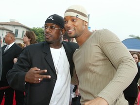 Actors Martin Lawrence and Will Smith attend the "Bad Boys II" movie premiere at the Mann's Village theatre on July 9, 2003 in Westwood,  Calif.  (Kevin Winter/Getty Images)