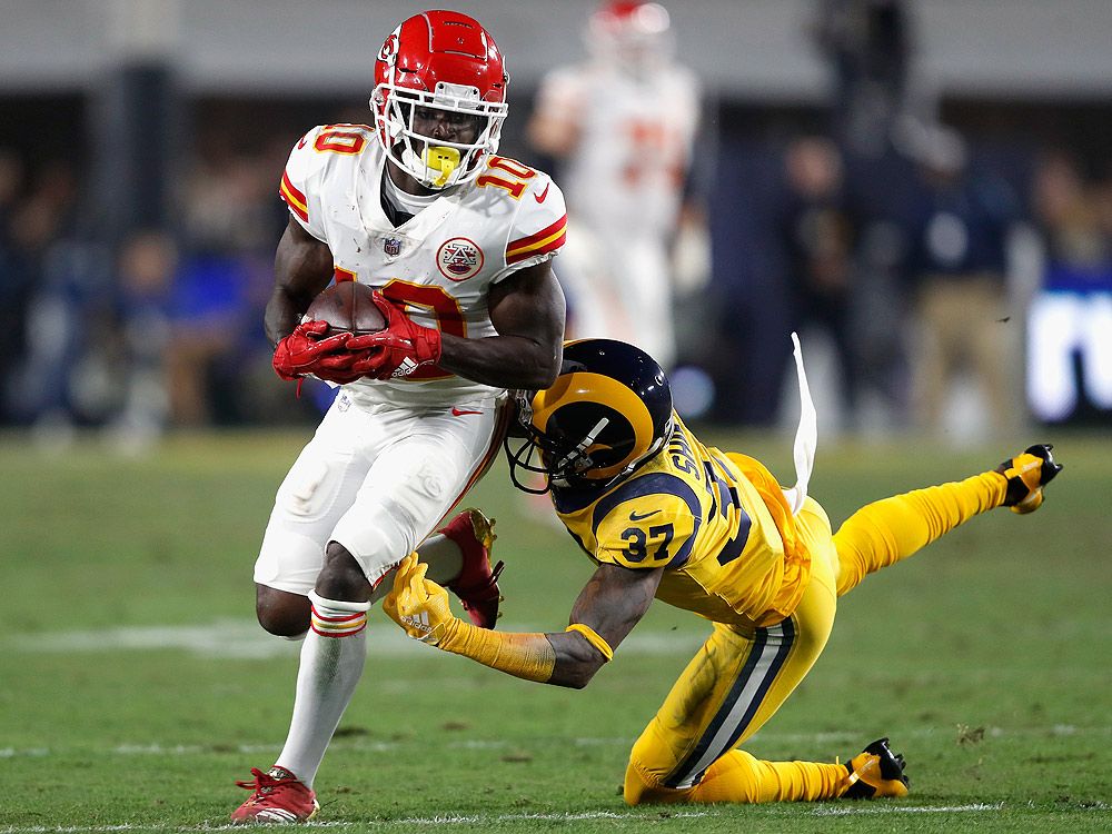 No fine for Tyreek Hill peace sign - NBC Sports