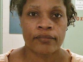 This photo provided by the Bolivar County Sheriff's Office shows Carolyn Jones, who was taken into custody in Mississippi, on Oct. 16, 2018. (Bolivar County Sheriff's Office via the AP, File)