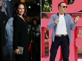 Diane Lane and Kevin Spacey are seen in this combination shot. (Phillip Faraone/Getty Images/Tim P. Whitby/Getty Images for Sony Pictures