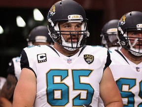 Jacksonville Jaguars centre Brandon Linder.