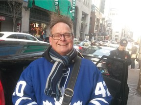 'Prince of Pot' Marc Emery is seen outside Quebec retail cannabis outlet on Ste-Catherine St. in Montreal on Nov. 11, 2018.