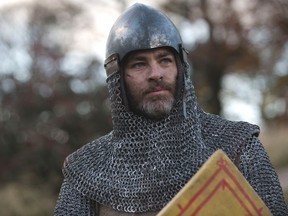 Chris Pine in a scene from the Netflix movie Outlaw King. (Netflix)