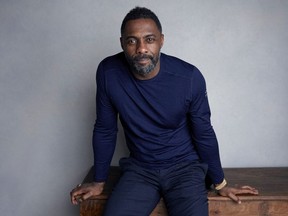 FILE - In this Jan. 21, 2018, file photo, actor-director Idris Elba poses for a portrait to promote his film "Yardie" at the Music Lodge during the Sundance Film Festival in Park City, Utah. On Monday, Nov. 5, 2018, Elba was named Sexiest Man Alive by People magazine.