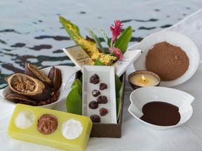 Sweet indulgences can be found everywhere in St. Lucia, including the spa at Jade Mountain Resort.