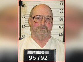 This undated photo provided by the Tennessee Department of Correction shows inmate David Earl Miller in Nashville, Tenn.