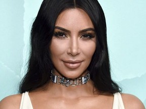 Kim Kardashian West attends the Tiffany & Co. 2018 Blue Book Collection: The Four Seasons of Tiffany celebration at Studio 525 on Tuesday, Oct. 9, 2018, in New York.