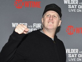 Actor Michael Rapaport attends the Heavyweight Championship of The World "Wilder vs. Fury" Premiere at Staples Center on December 01, 2018 in Los Angeles, California.