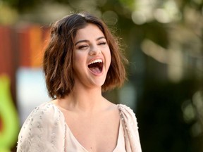 Selena Gomez attends the photo call for Sony Pictures' 'Hotel Transylvania 3: Summer Vacation' at Sony Pictures Studios on April 11, 2018 in Culver City, California.