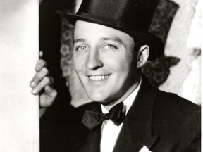 Crooner Bing Crosby in a top hat. (Postmedia file photo)