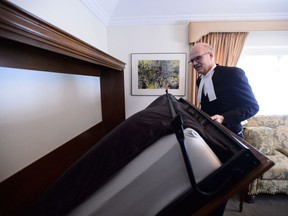Speaker of the House of Commons Geoff Regan shows the hide-a-bed in the Speakers Apartment as he gives a tour on Parliament Hill in Ottawa on Monday, Dec. 3, 2018.