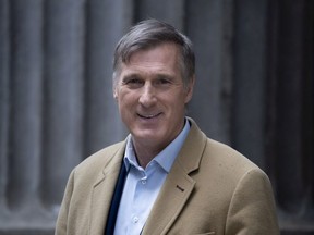 People's Party leader Maxime Bernier is seen in Montreal on Friday, December 14, 2018.