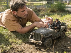 This image released by Universal Pictures shows Steve Carell in "Welcome to Marwen."