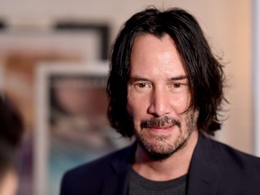 Keanu Reeves attends the"Siberia" New York Premiere at The Metrograph on July 11, 2018 in New York City.  (Jamie McCarthy/Getty Images)