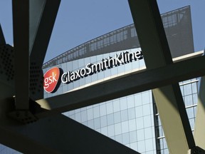 This April 20, 2009 file photo, shows the British pharmaceuticals firm GlaxoSmithKline in London.