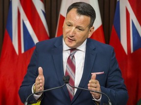 Minister of Energy, Northern Development and Mines Greg Rickford addresses media during a press conference at Queen's Park in Toronto on Monday December 17, 2018. Ernest Doroszuk/Toronto Sun