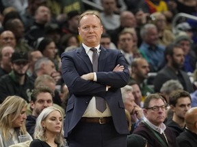 Milwaukee Bucks head coach Mike Budenholzer is getting the most out of his players. (Morry Gash/The Associated Press)