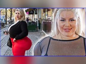 Natasha Crown has had three Brazilian butt lifts already in her quest for the biggest bum in the world.