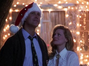 Still from National Lampoon's Christmas Vacation
L-R Chevy Chase and Beverly D'Angelo