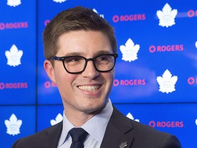 Toronto Maple Leafs GM Kyle Dubas.