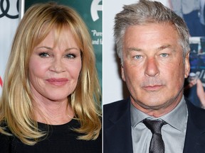 Melanie Griffith and Alec Baldwin. (Getty Images)