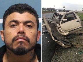 Gustavo Garcia died in a crash after a high-speed chase in Tulare County, Calif.