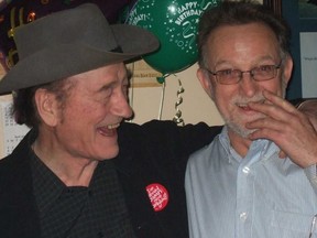 Duncan Fremlin (right) is pictured with Stompin' Tom Connors. (Handout)