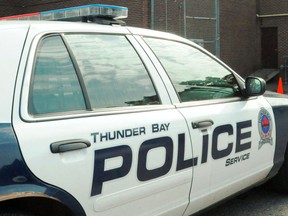 A Thunder Bay Police cruiser is pictured in an undated file photo. (Postmedia Network files)