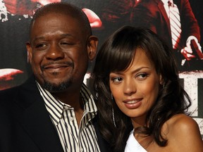 Forest Whitaker and wife Keisha Whitaker arrive for the premiere of "Street Kings" at Grauman's Chinese Theater on April 3, 2008, in Hollywood, Calif.