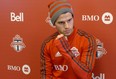 Toronto FC striker Sebastian Giovinco looks on at the team's training camp earlier this month. (THE CANADIAN PRESS)