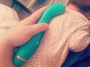 In a Facebook posting to the group 'Melons and Cuties' an unnamed mother claims she uses a vibrator to ease her baby's chest congestion. (FACEBOOK)