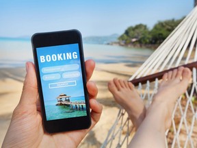 Many travel apps allow you to pre-book your flights, hotels, car rentals and excursions.