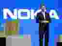 Nokia's chairman Risto Siilasmaa speaks during the company's shareholder's meeting in Helsinki, Finland, Wednesday, May 30, 2018. 
