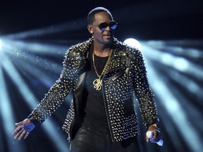 In this June 30, 2013 file photo, R. Kelly performs at the BET Awards in Los Angeles.