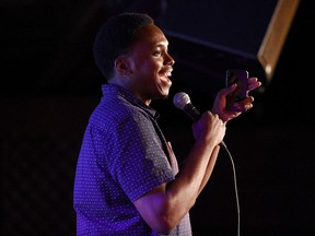 Kevin Barnett performs onstage at the Vulture Festival Presents: Comedy Night at The Bell House on May 31, 2015, in Brooklyn, N.Y.