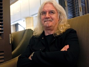 Comedian Billy Connolly poses for a photo in Toronto on Nov. 3, 2010.